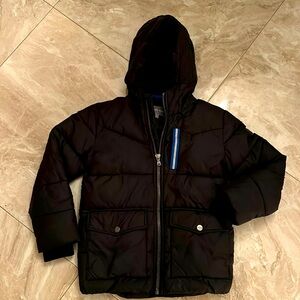 Michael Kors Biys size 8 puffer and fleece lined hooded winter jacket